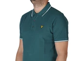 Lyle & Scott Tipped Polo Shirt Malachite Green White man SP1524VOG X211