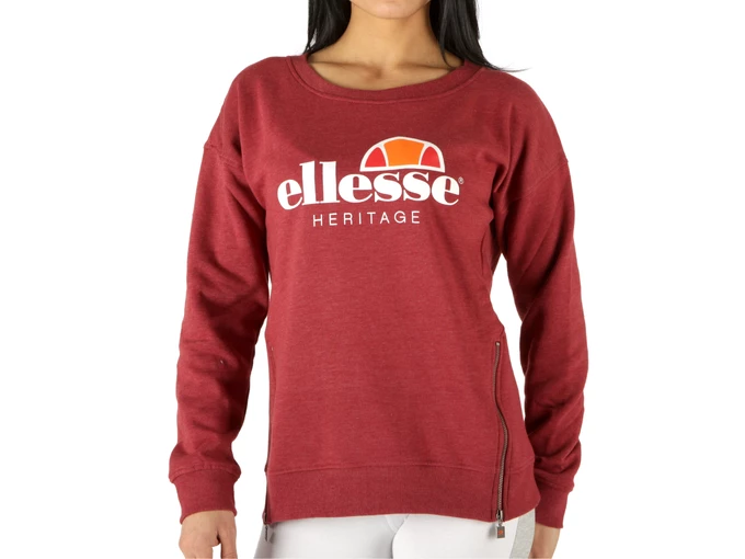 Ellesse Bordeaux woman SWS COL ROND ZIP BO