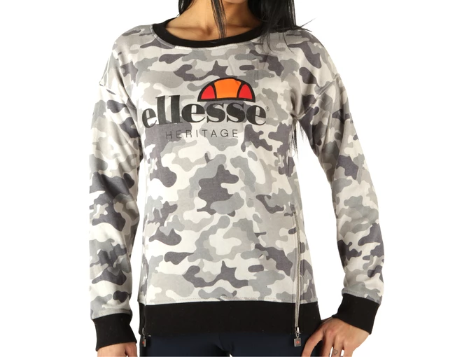 Ellesse Anthra Camo femme SWS COL RONZIP ANCA