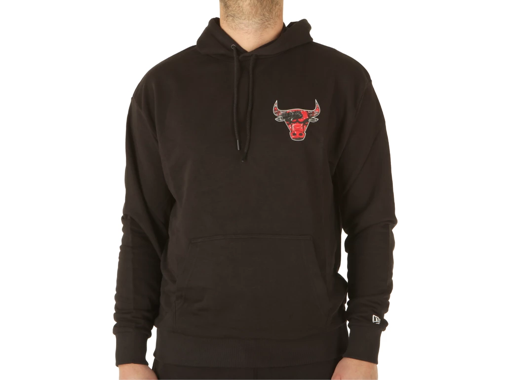 New Era Infill Team Logo Os Hoody Chicago Bulls hombre 60332139 