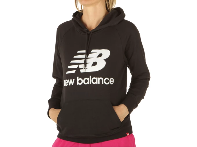 New Balance Essentials Pullover Hoodie Black femme WT03550 BK