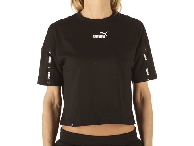 Puma Puma Power Tape Cropped Logo Tee mujer 847116 01 