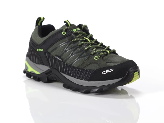 CMP Rigel Low Trekking Wp Jungle Yellow Fluo uomo  3Q54457 22ER