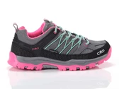 CMP Kids Rigel Low Trekking Wp Cemento Pink Fluo woman/child 3Q54554 35YN