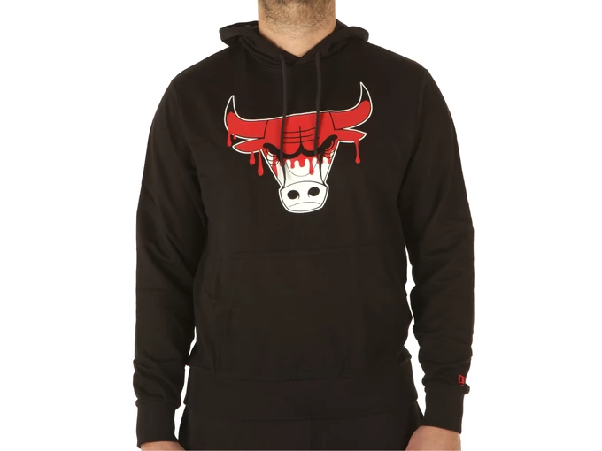 New Era Nba Drip Logo Hoody Chicago Bulls uomo  60332218