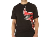 New Era Large Team Logo Os Tee Chicago Bulls uomo  60332138