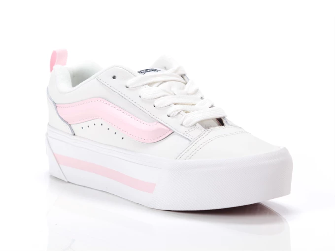 Vans Knu Stack Smarten Up White Pink woman VN000CP6YL7