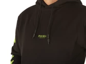 Phobia Archive Black Hoodie With Green Cross Bones man PH00080