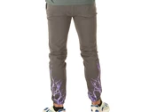 Phobia Archive Grey Pants With Purple Lightning man PH00034PU