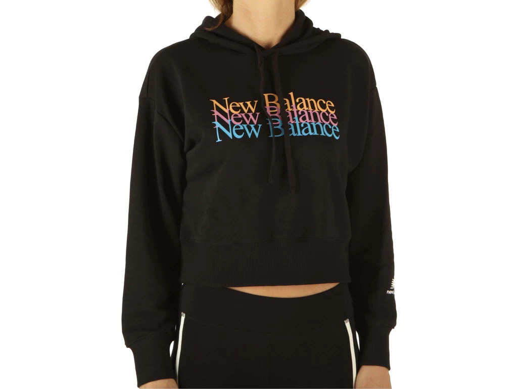 New Balance Essentials Celebrate Fleece Hoodie woman WT21509 BK