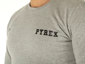 Pyrex Maglia Girocollo Uomo Felpa Grigio Chiaro Melange man 21IPB42784 GRI