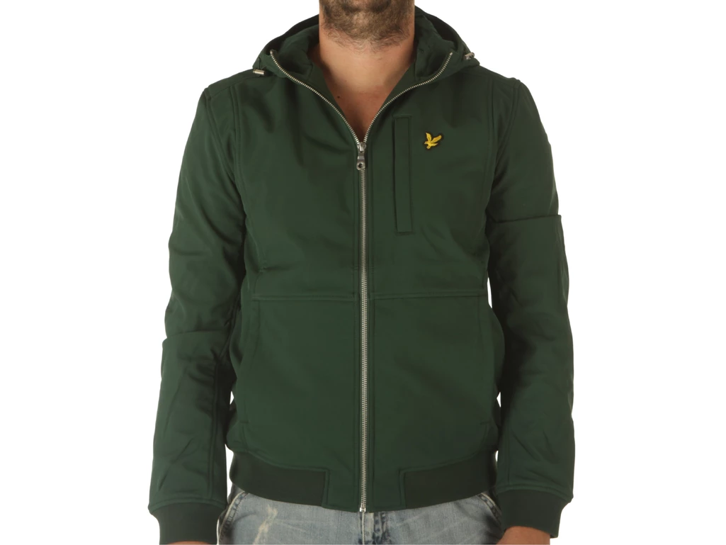 Lyle & Scott Softshell Jacket Dark Green uomo  JK1214V W486