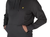 Lyle & Scott Brushed Back Hoodie Sweatshirt Gunmetal man ML1139V W635