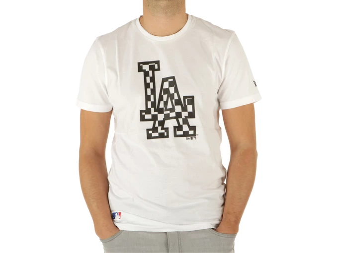 New Era Mbl Infill Logo Tee Los Angeles Dodgers uomo  12195440