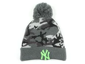 New Era Mens Camo Crown Cuff Knit New York Yankees unisex 60141906