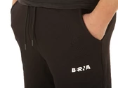 Berna Bermuda In Felpa Stampa Logo Nero man 230121-1