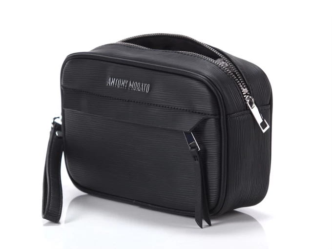 Antony Morato Pouch In Palmellato Nero unisex MMAB00384FA21749000