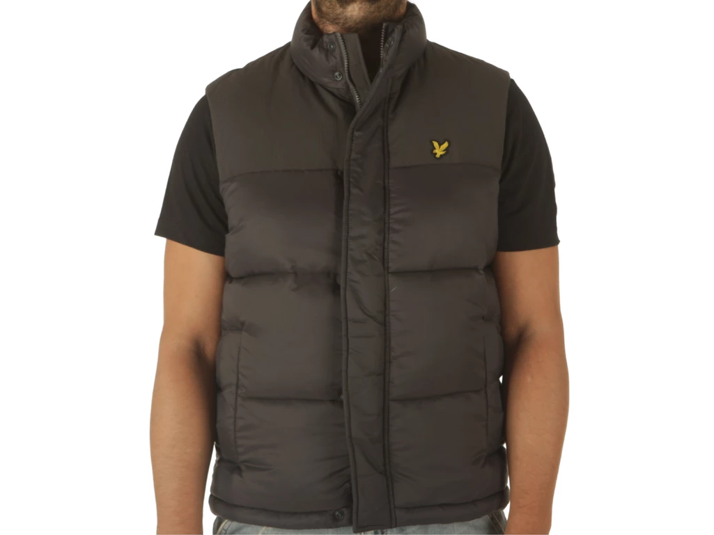 Lyle & Scott Wadded Gilet Gunmetal man JK1349V W635