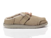 Satorisan Uwabaki Clog Strap Suede Driftwood woman 120113 DRIFTWOOD