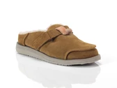 Satorisan Uwabaki Clog Strap Suede Mid Brown woman 120113 MID BROWN