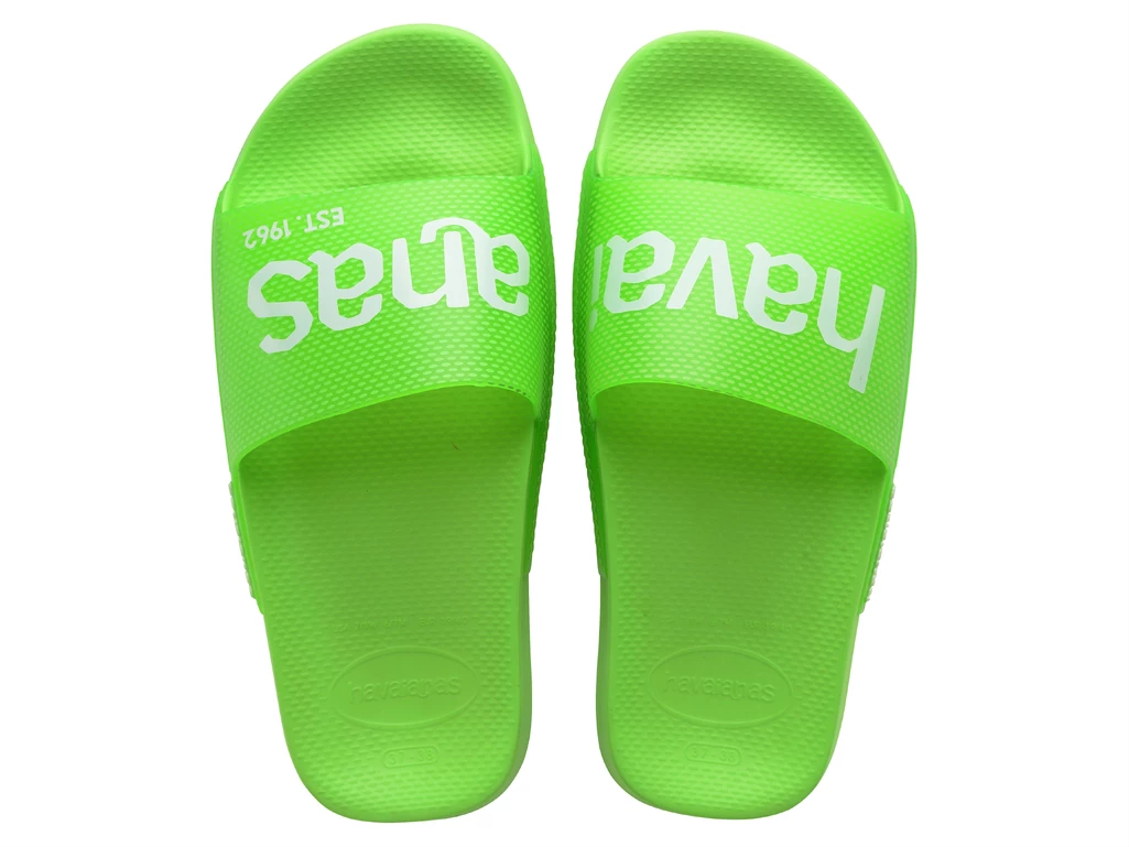 Havaianas HAV. SLIDE CLASSIC LOGOMANIA NEON homme 4149038 5574