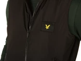 Lyle & Scott Double Zip Packable Gilet Jet Black man JK1642V Z865