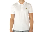 Lyle & Scott Plain Polo Shirt White uomo  SP400VOG 626