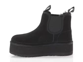 UGG Classic Boot Neumel Platform Chelsea Black femme 1134526 BLK