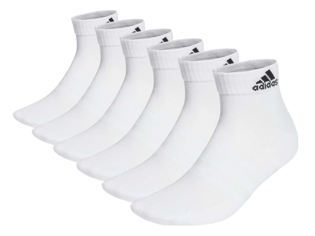 Adidas Performanse 6 Pairs unisex HT3441 2PK