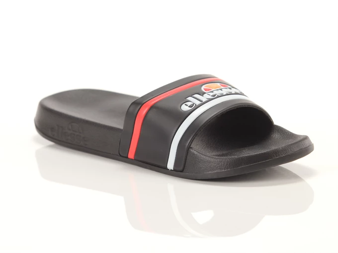 Ellesse Slide Lion Black Red homme EL11M74503 02