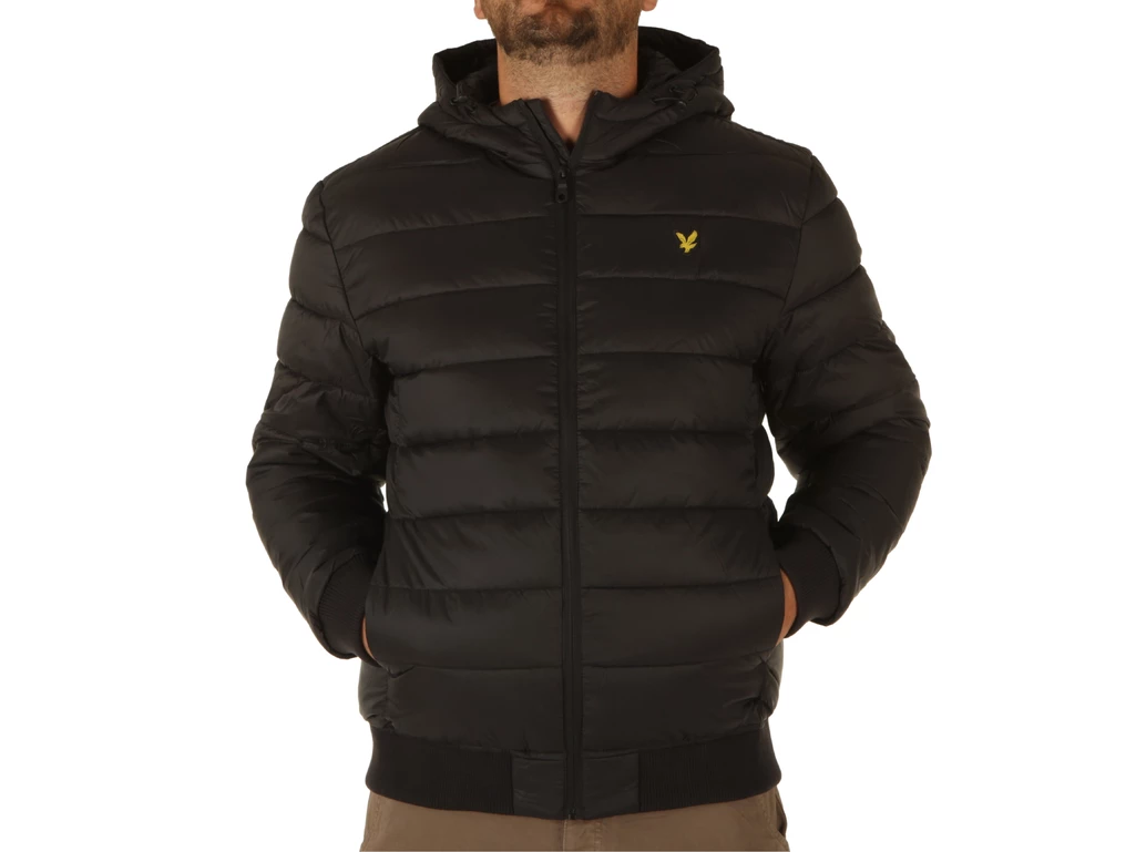 Lyle & Scott Baffle Jacket Jet Black man JK1921V Z865