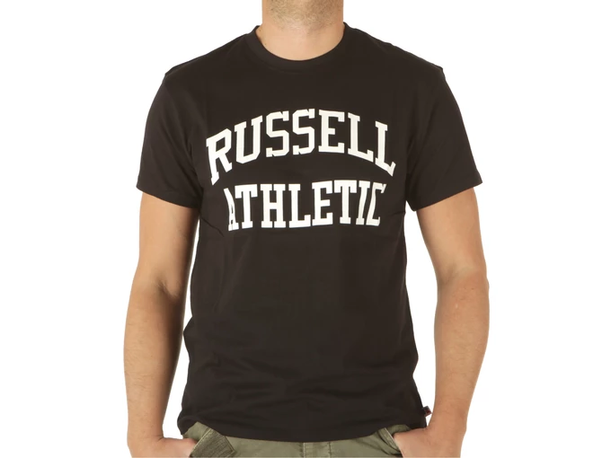 Russell Athletic Iconic SS Crewneck Tee Shirt hombre E2-600-1 099-IO 