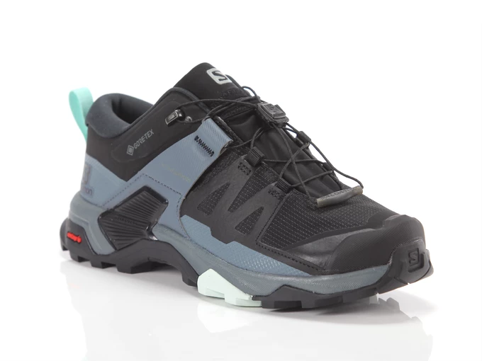 Salomon X Ultra 4 Gtx W Black StoWea Opal Blue mujer 412896 