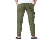 Alpha Industries Utility Pant Dark Olive uomo  128202-142