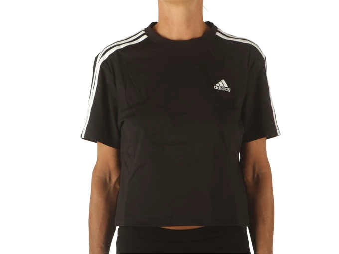 Adidas T-Shirt Crop 3S femme HR4913