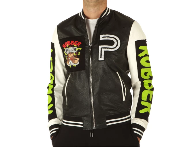 Pablic Bomber Bianco Nero uomo  223065-74