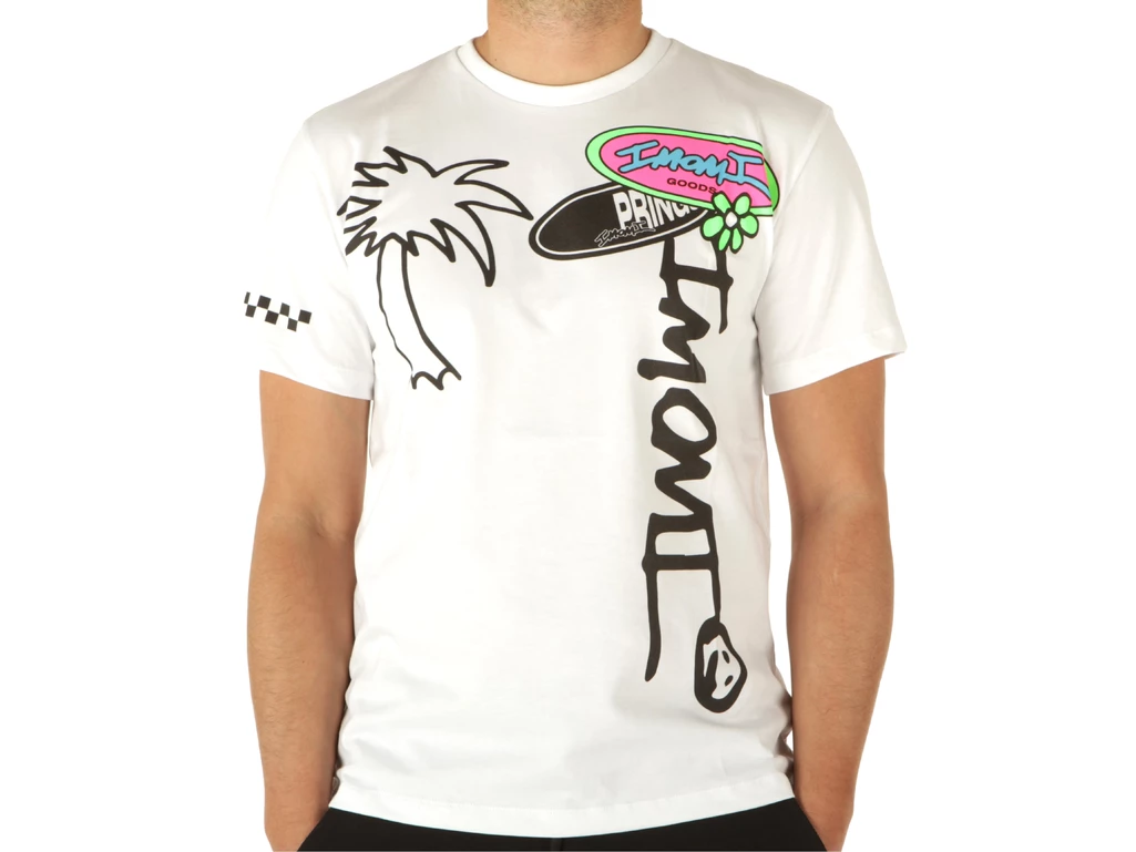 Imomi T-Shirt Cotone man SS22IA08 BIANCO