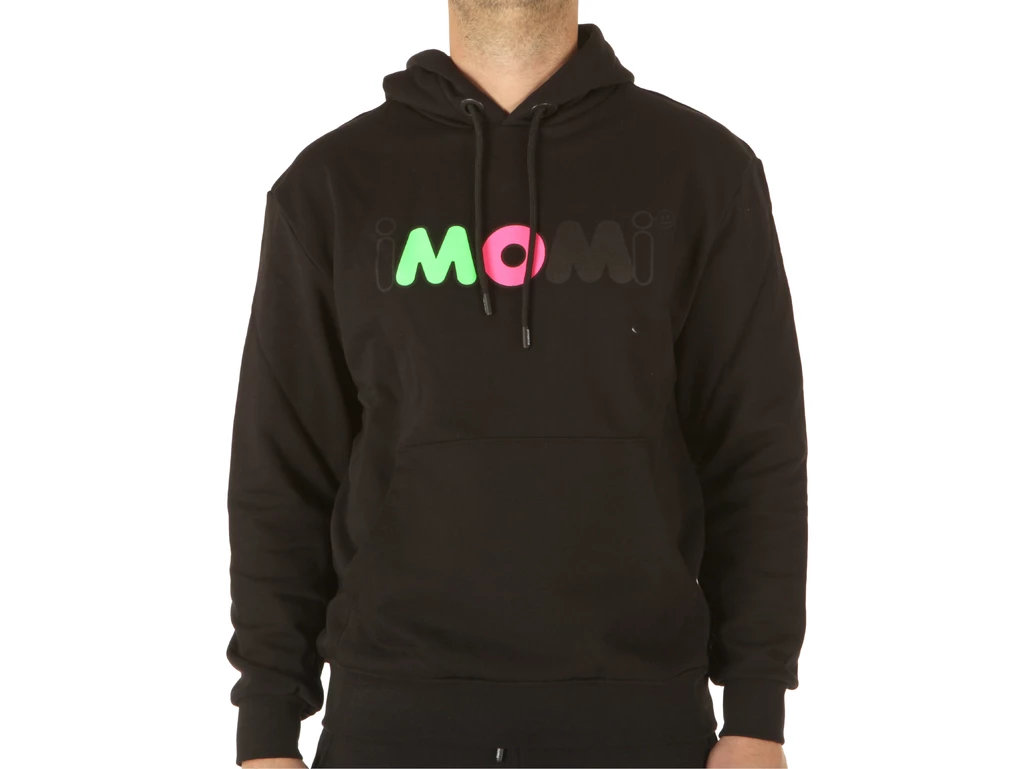 Imomi Felpa Cappuccio Cotone man SS22IA30 NERO